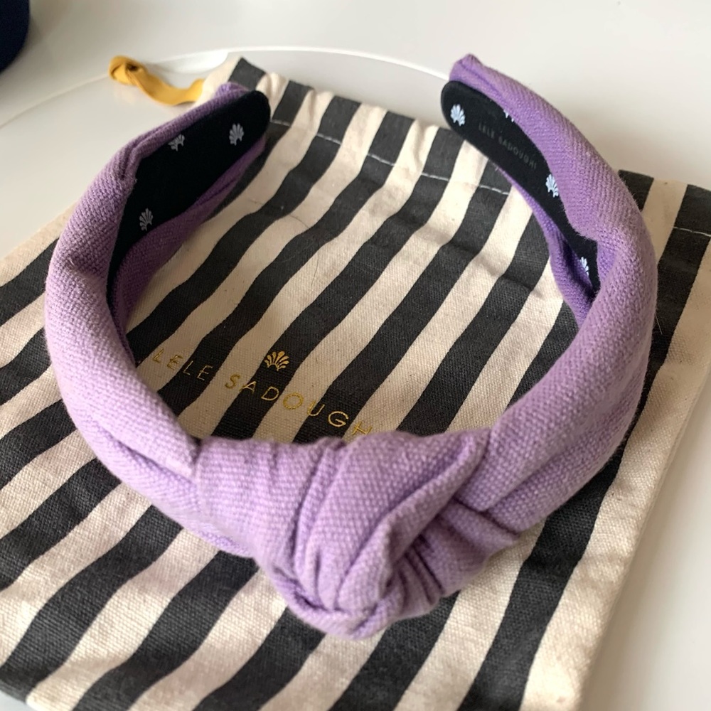 Lele Sadoughi Top Knot Headband
